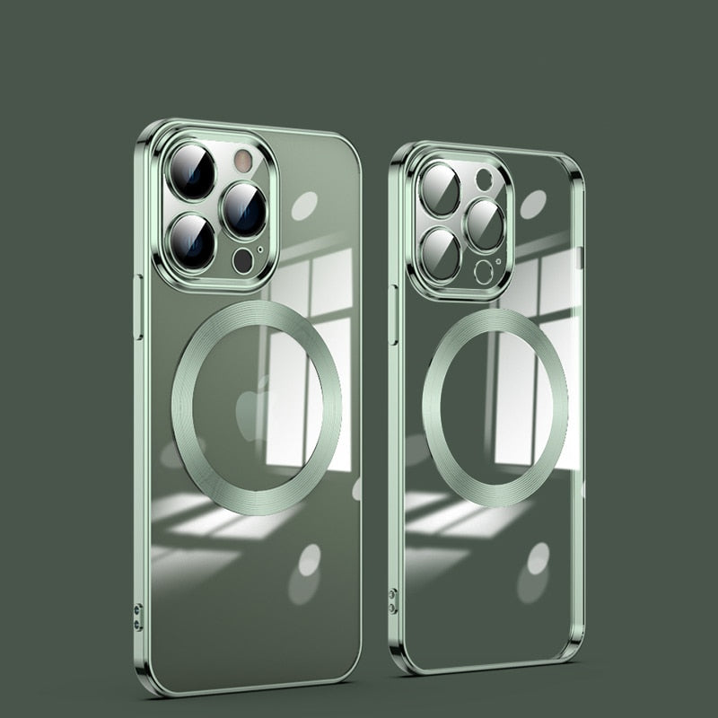 Levelo Nuru 3H Anti-Scratch MagSafe Clear Case for iPhone 15 Series