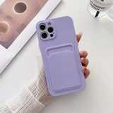 Candy Color Card  Wallet iPhone Case