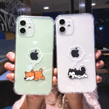 Cute Cartoon Clear iPhone Case