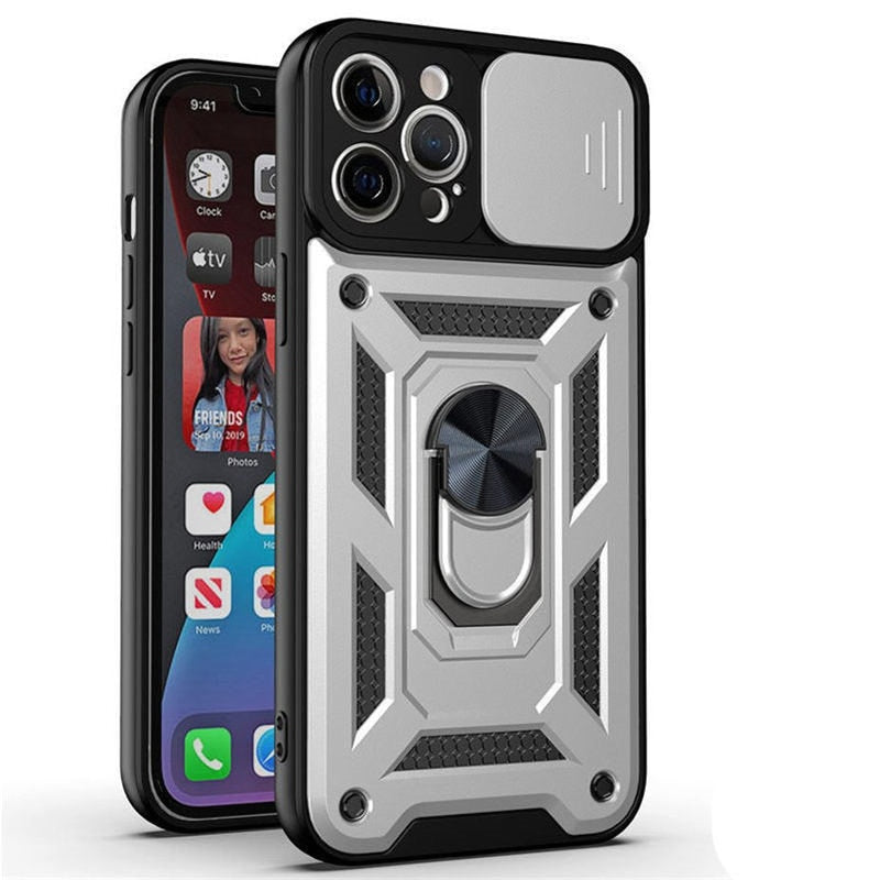 Armor iPhone Case with Camera Shutter