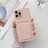 Candy Color Card  Wallet iPhone Case