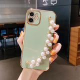 Electroplated Wrist Chain iPhone Case