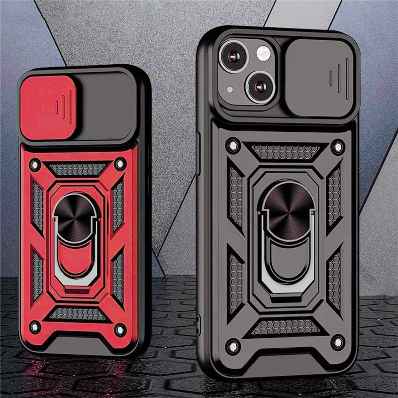 Armor iPhone Case with Camera Shutter