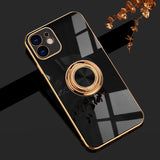 Stylish Metal Ring iPhone Case