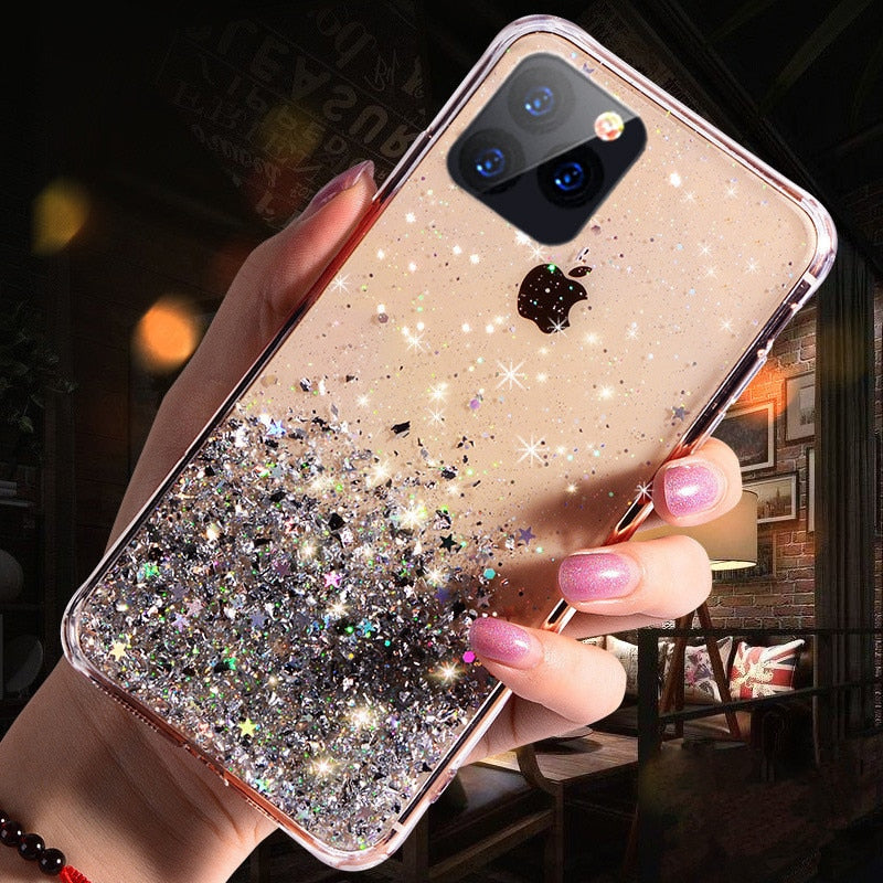 Clear Bling iPhone case