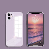 Frame Tempered Glass iPhone Case