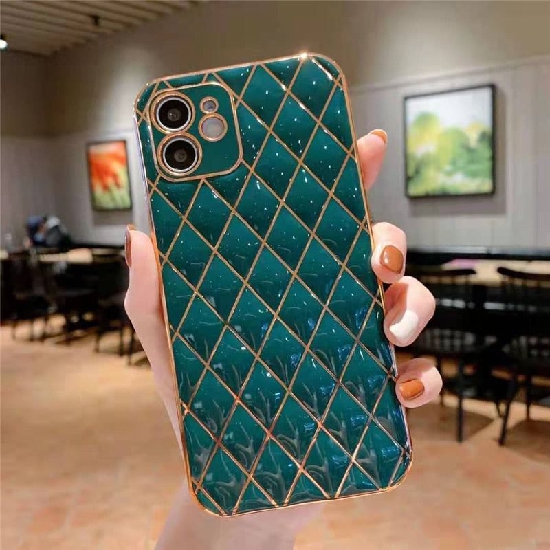 Luxury Electroplated Frame iPhone Case