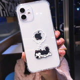 Cute Cartoon Clear iPhone Case