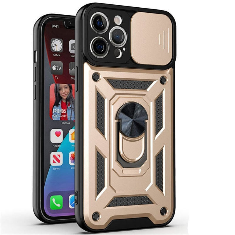 Armor iPhone Case with Camera Shutter