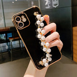 Electroplated Wrist Chain iPhone Case