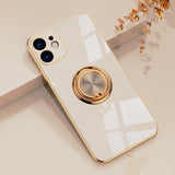 Stylish Metal Ring iPhone Case