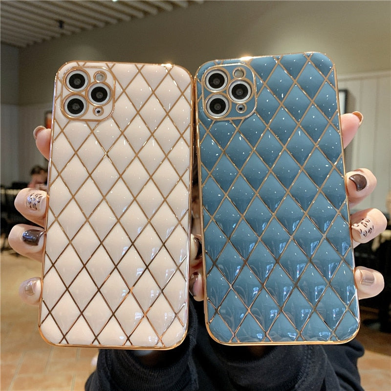 Luxury Electroplated Frame iPhone Case