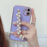 Electroplated Wrist Chain iPhone Case