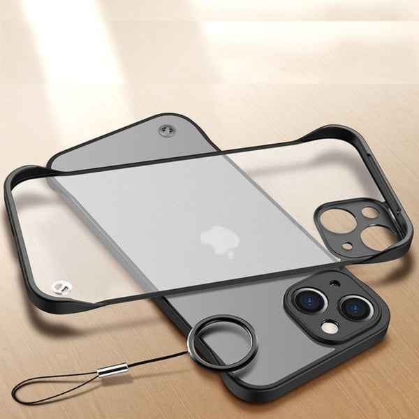 Slim Frameless Transparent iPhone Cases