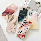 Floral Ring Holder iPhone Case