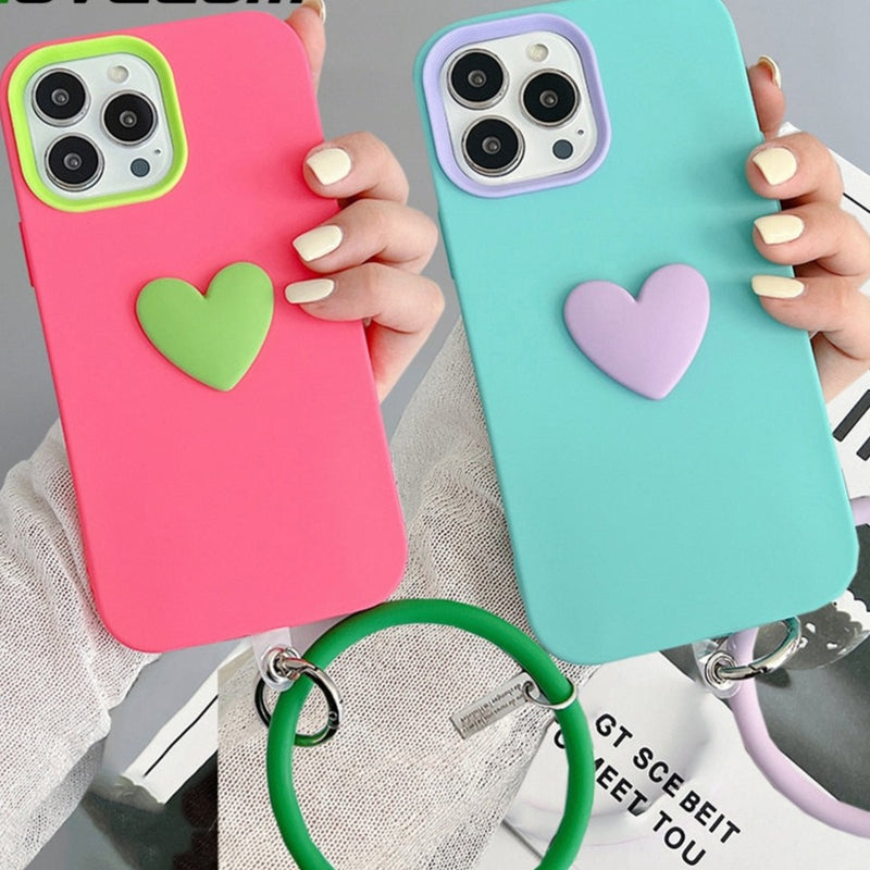 Heart Candy Bracelet 3D iPhone Case