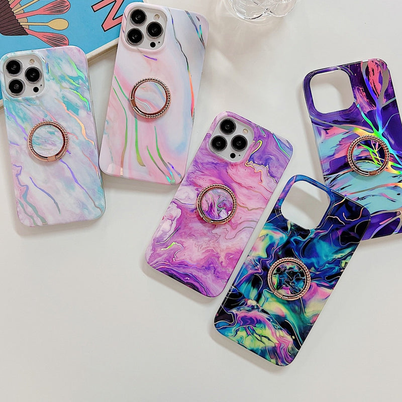 Colourful Marble iPhone Case