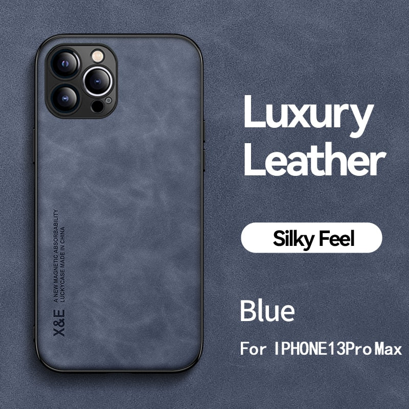 Elite Leather MagSafe iPhone Case