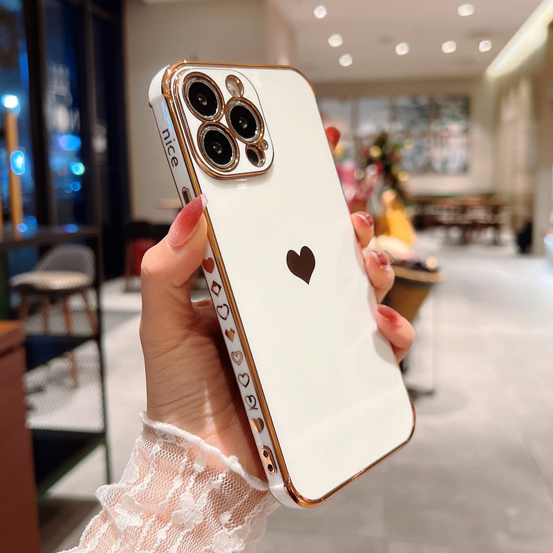 Luxury Heart Love iPhone Case