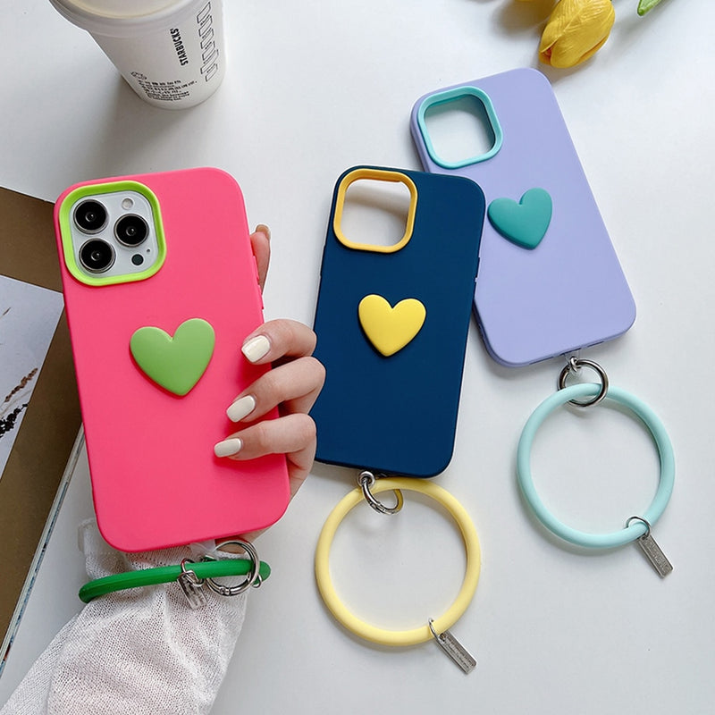 Heart Candy Bracelet 3D iPhone Case