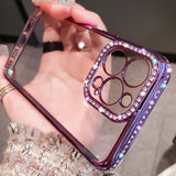 Luxury Glitter Diamond Clear iPhone Case