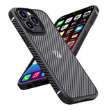 Carbon Pattern Shockproof iPhone Case