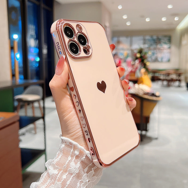 Luxury Heart Love iPhone Case