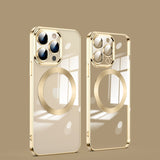 Luxury Clear MagSafe iPhone Case