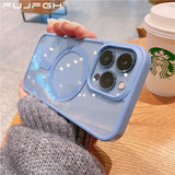 Cute Candy Colour Bumper MagSafe iPhone Case