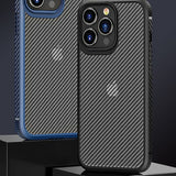 Carbon Pattern Shockproof iPhone Case