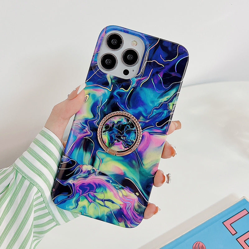 Colourful Marble iPhone Case