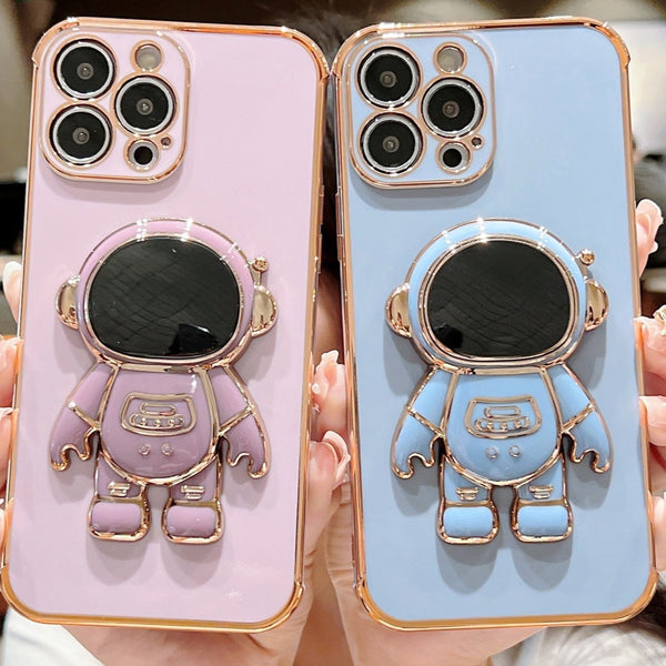 Glamorous Astronaut Stand iPhone Case