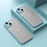 Matte Shockproof Armor iPhone Case